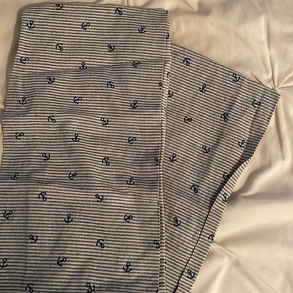 Anchor cotton infinity scarf